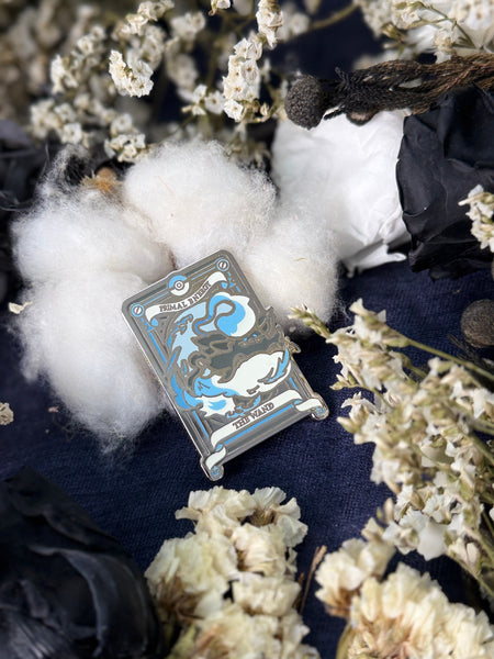 Pokemon Tarot Minor Wand Suite Enamel Pin