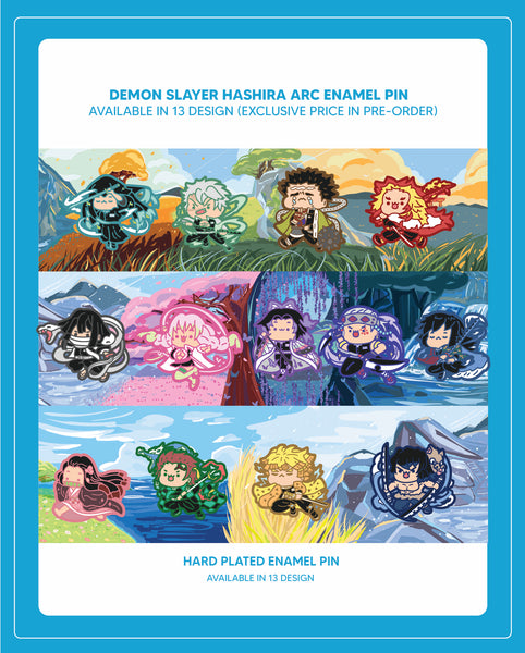 Demon Slayer - Hashira Arc Enamel Pin