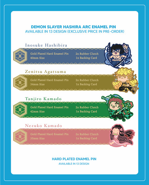 Demon Slayer - Hashira Arc Enamel Pin