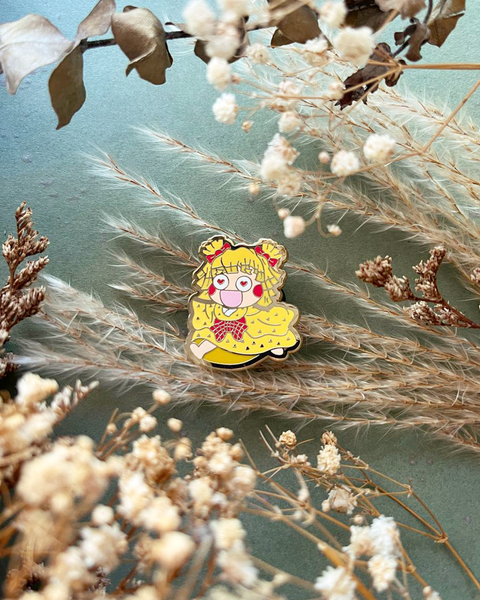 Running Demon Slayer Enamel Pin