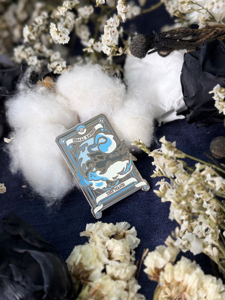 Pokemon Tarot Minor Wand Suite Enamel Pin
