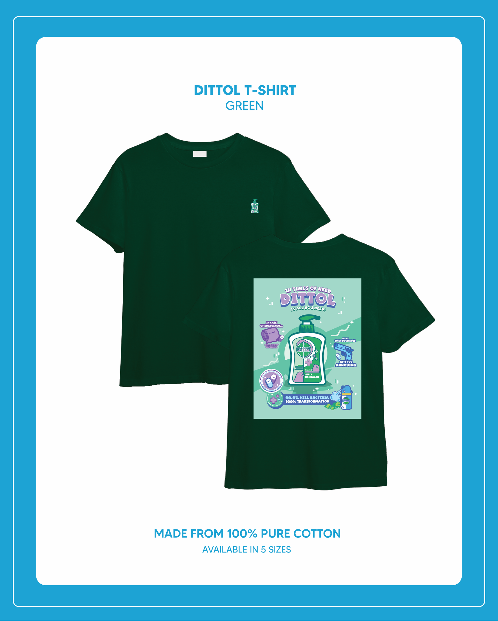 Pokemon Asian Medication - Dittol T Shirt