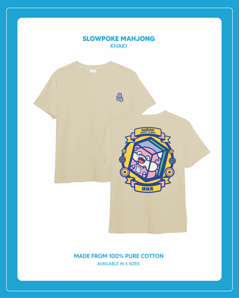 (EXCLUSIVE PRE-ORDER) Pokemon Mahjong - Slowpoke T Shirt