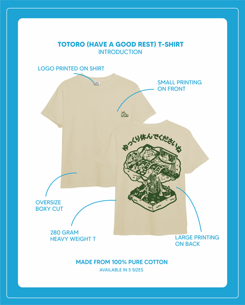 Totoro - Have a good rest T Shirt