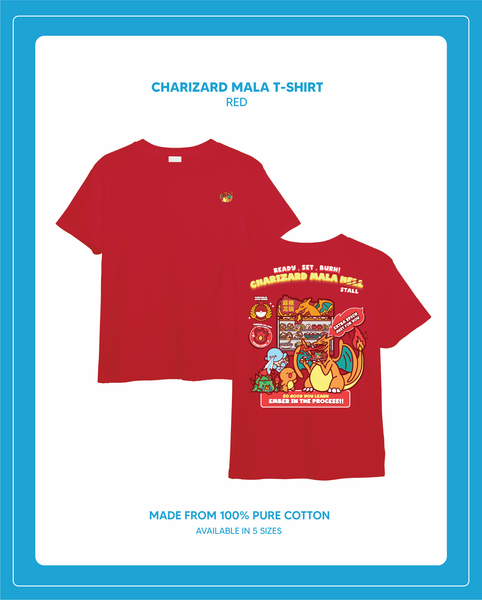 Pokemon Charizard Mala T Shirt