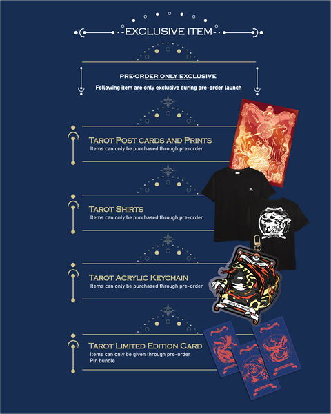 Pre-Order Pokemon Tarot Wand - Reshiram T Shirt