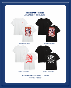 Pre-Order Pokemon Tarot Wand - Reshiram T Shirt
