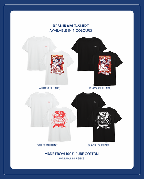 Pre-Order Pokemon Tarot Wand - Reshiram T Shirt