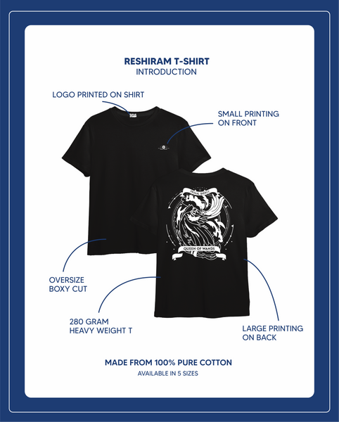 Pre-Order Pokemon Tarot Wand - Reshiram T Shirt
