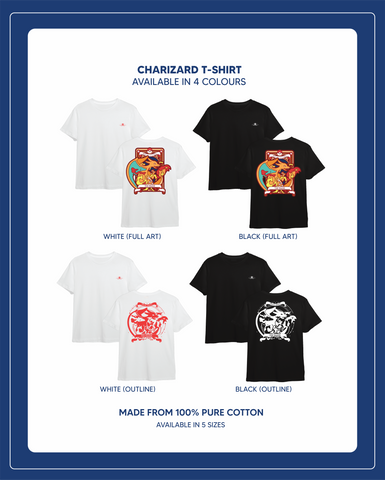 Pre-Order Pokemon Tarot Wand - Charizard T Shirt
