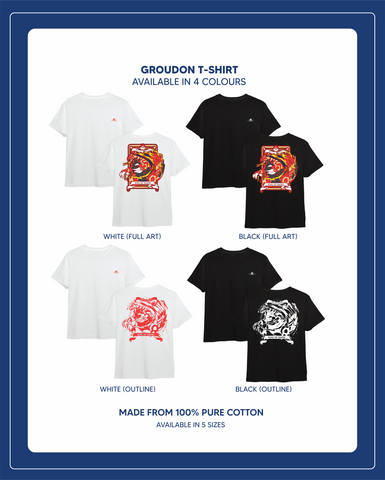 Pre-Order Pokemon Tarot Wand - Groudon T Shirt