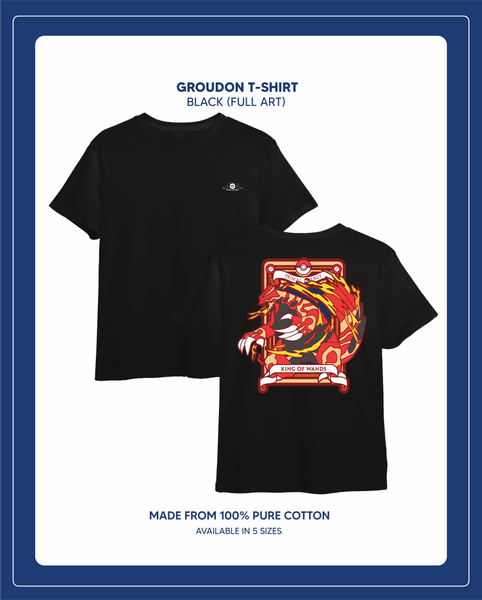 Pre-Order Pokemon Tarot Wand - Groudon T Shirt