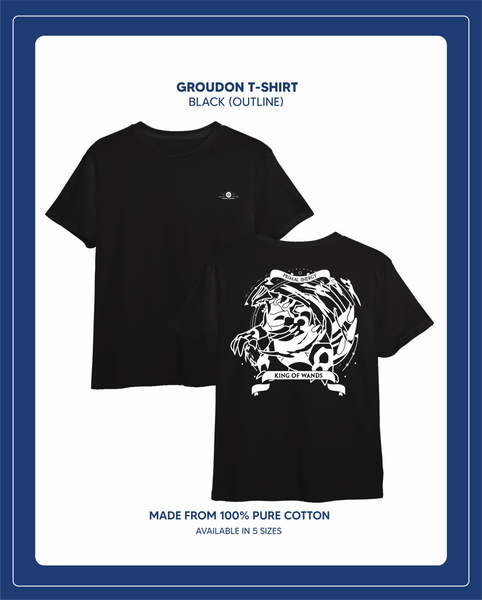 Pre-Order Pokemon Tarot Wand - Groudon T Shirt