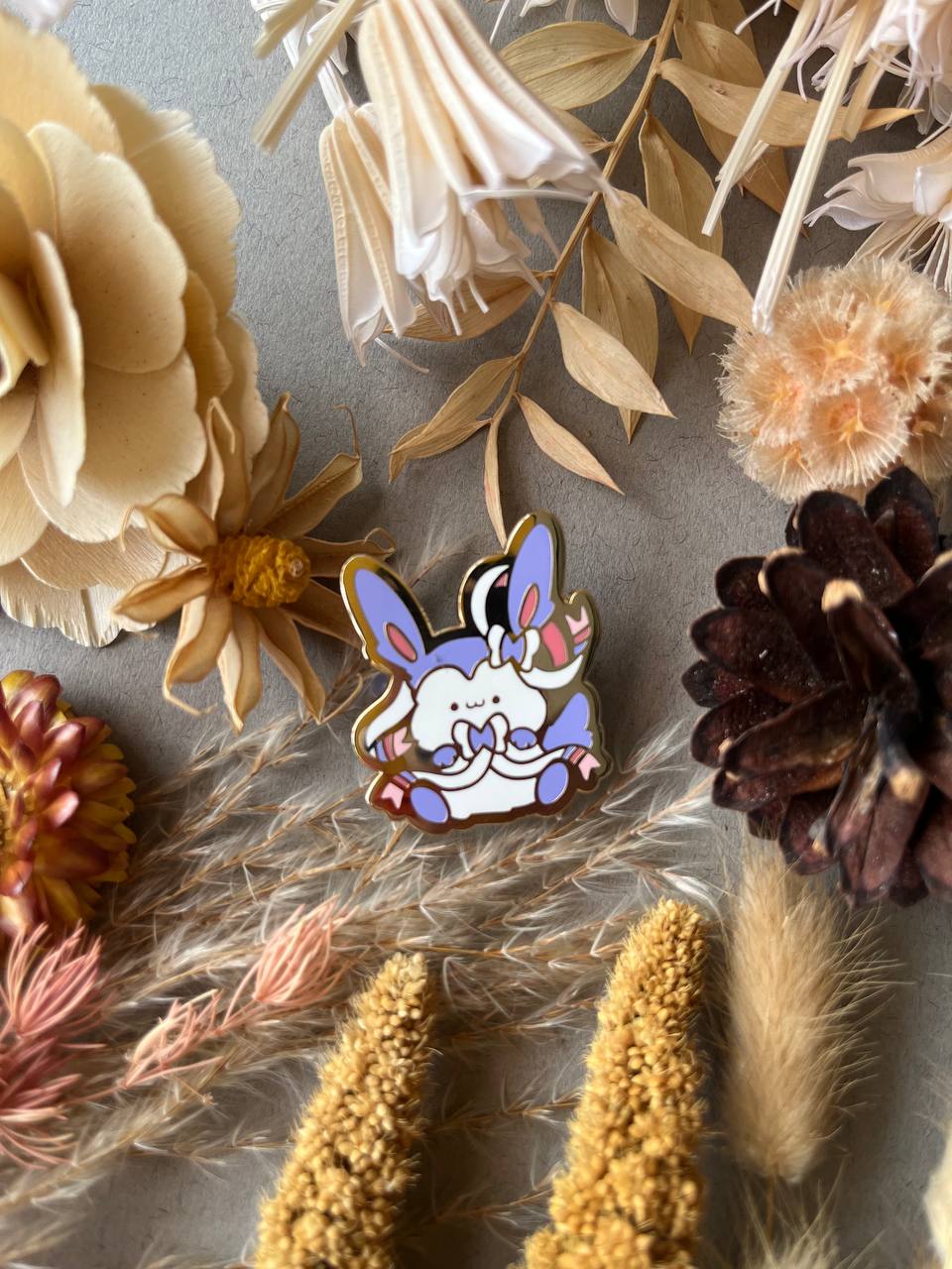 Pokemon Blob Slyveon Enamel Pin