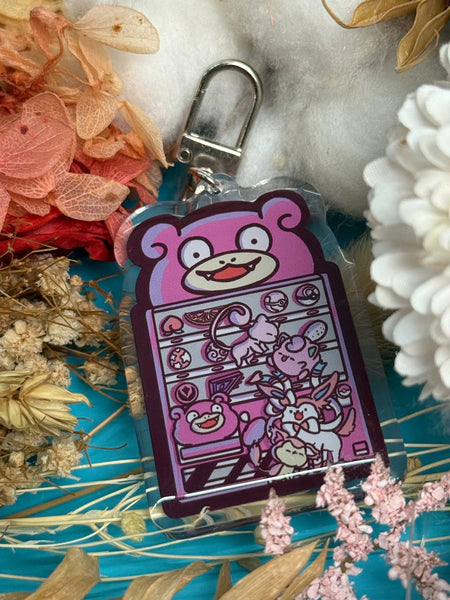Pokemon Vending Machine Acrylic Keychain