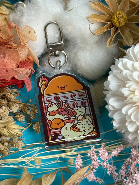 Pokemon Vending Machine Acrylic Keychain