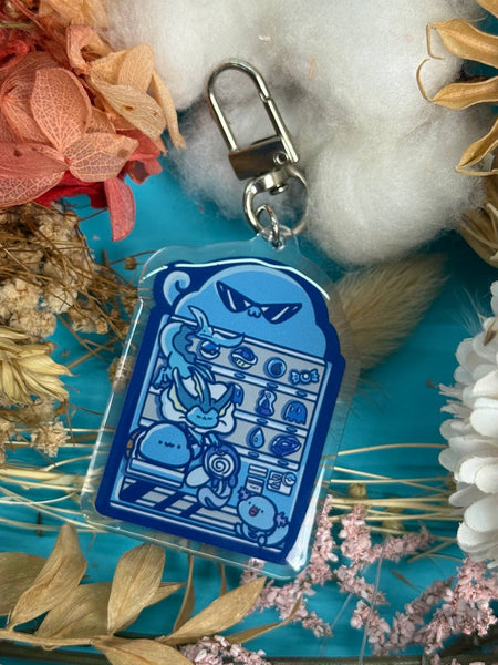 Pokemon Vending Machine Acrylic Keychain