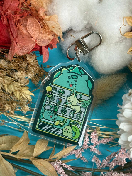 Pokemon Vending Machine Acrylic Keychain