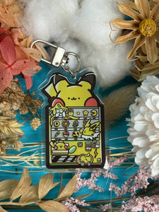 Pokemon Vending Machine Acrylic Keychain