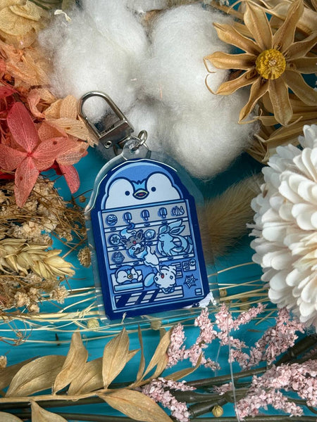 Pokemon Vending Machine Acrylic Keychain