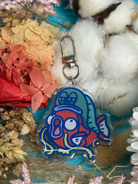 Spongebob x Pokemon Acrylic Keychain Blindpack