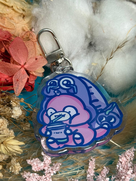 Spongebob x Pokemon Acrylic Keychain Blindpack