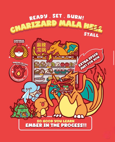 Pokemon Charizard Mala T Shirt