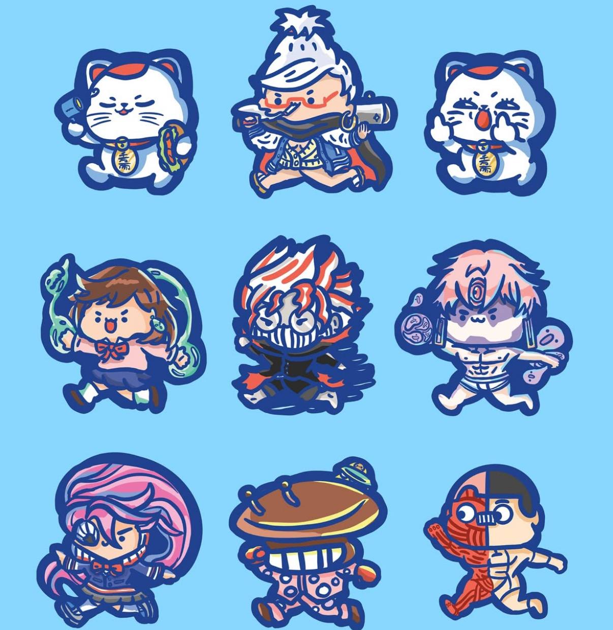 Dandadan  Acrylic Keychains