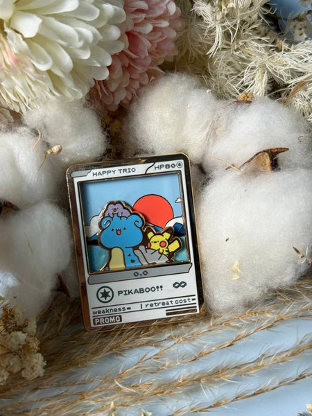 Pokemon Sliding Enamel Pins