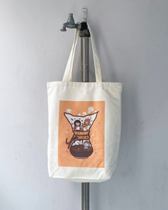 Tote Bag Ghibli Cafe Howl Moving Castle Coffee Filter Howl
