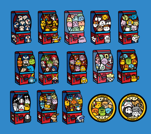 Gashapon Sticker Pack