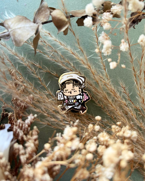 Running AOT Enamel Pin