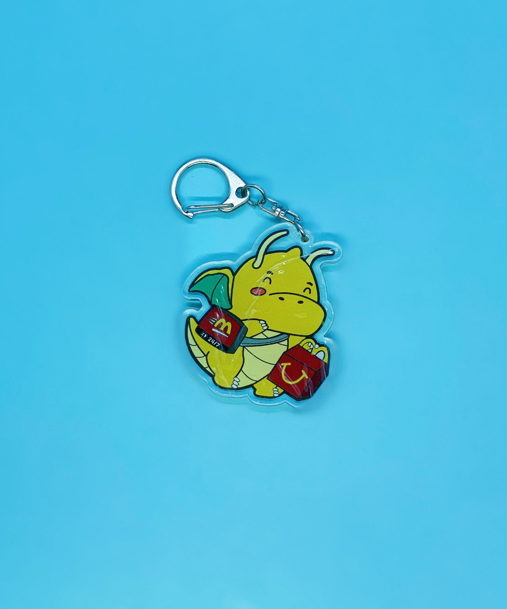 Dragonite Mcdelivery Acrylic Charm