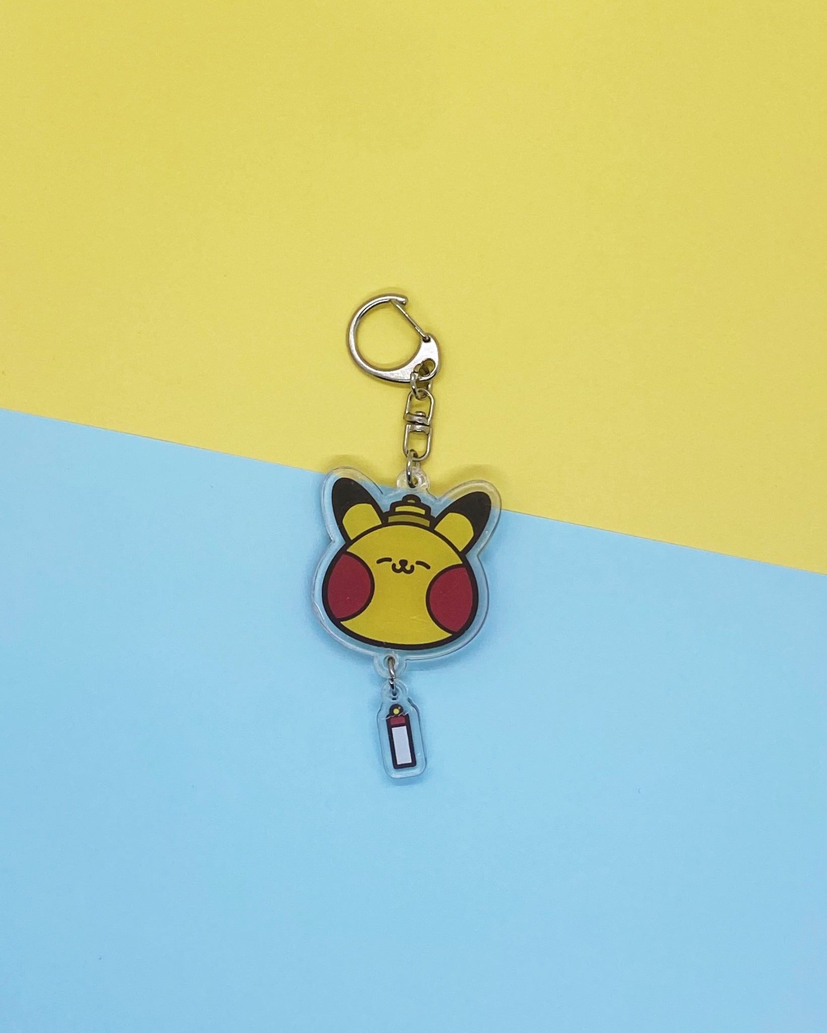 Lantern Pikachu Acrylic Charm