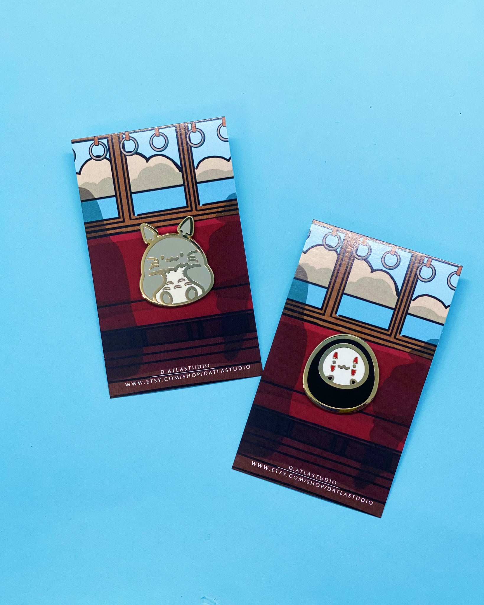 Ghibli Blob (A) Enamel Pin