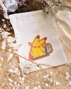 Drawstring Pouch - Pokemon DS Pikachu