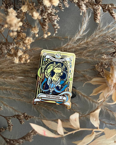 Tarot Card Minor (TheSword) Leafeon/Glaceon Enamel Pin